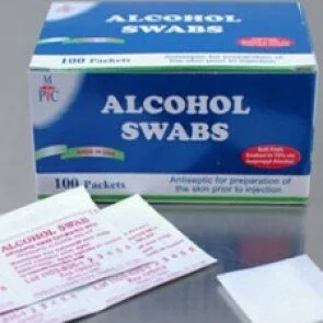 Alcohol Swabs 100 Pack