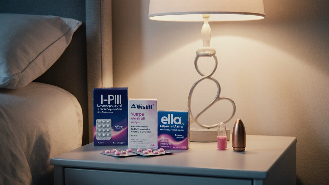 I-Pill (Levonorgestrel) vs. Other Emergency Contraceptives - Quick Comparison