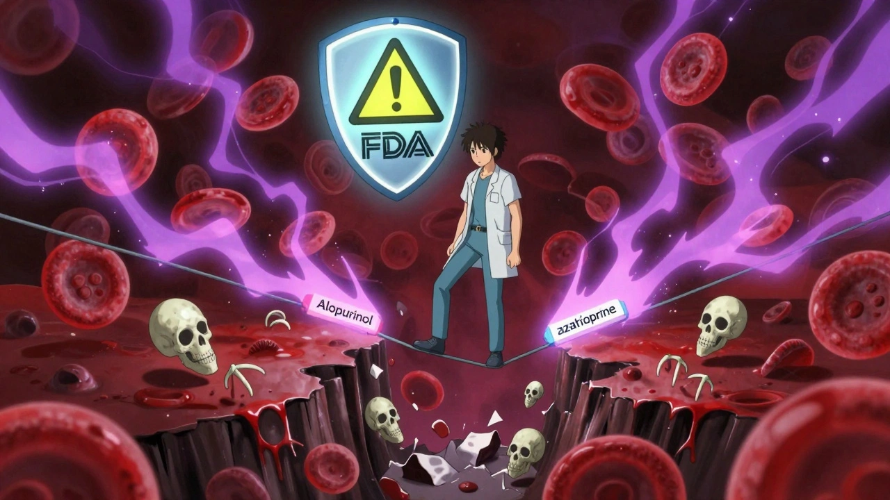 Gout Medications: Understanding the Dangerous Interaction Between Allopurinol and Azathioprine