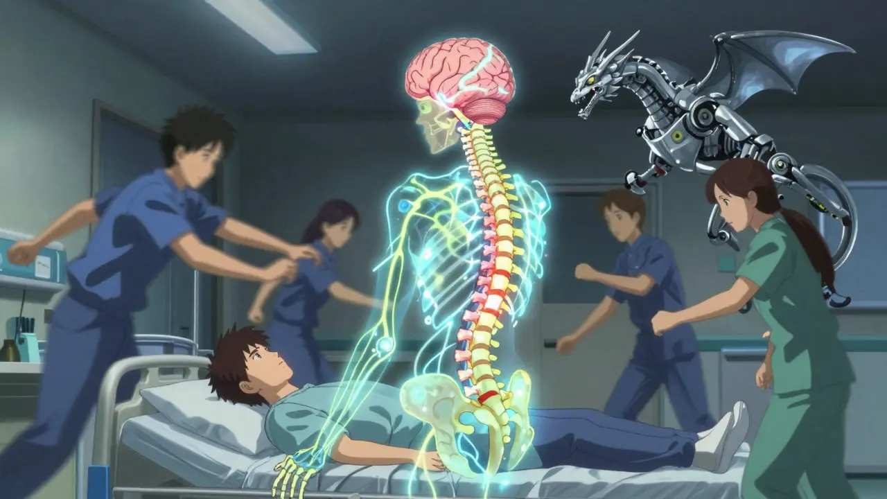 Spinal Cord Injury: Understanding Function Loss, Rehabilitation, and Assistive Devices